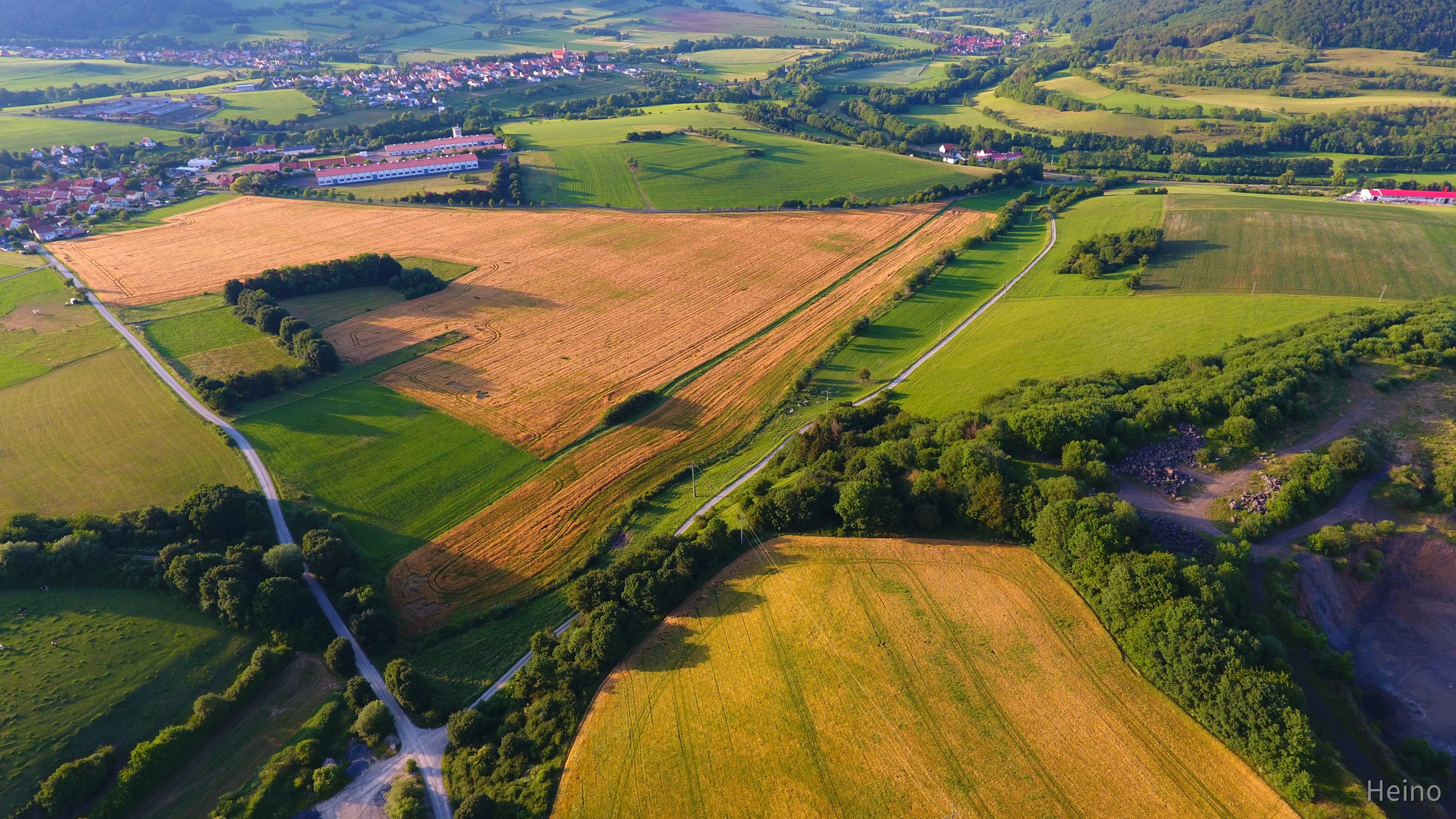 Landschaftsaufnahmen in der Rhön