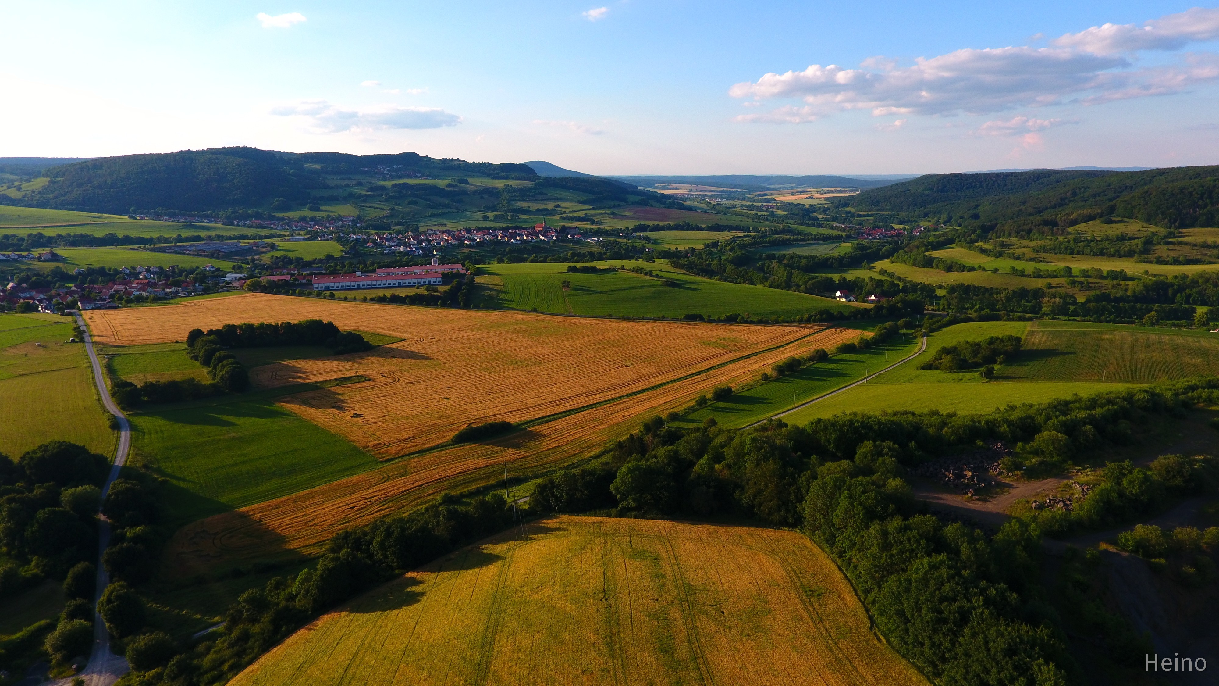 Landschaftsaufnahmen in der Rhön