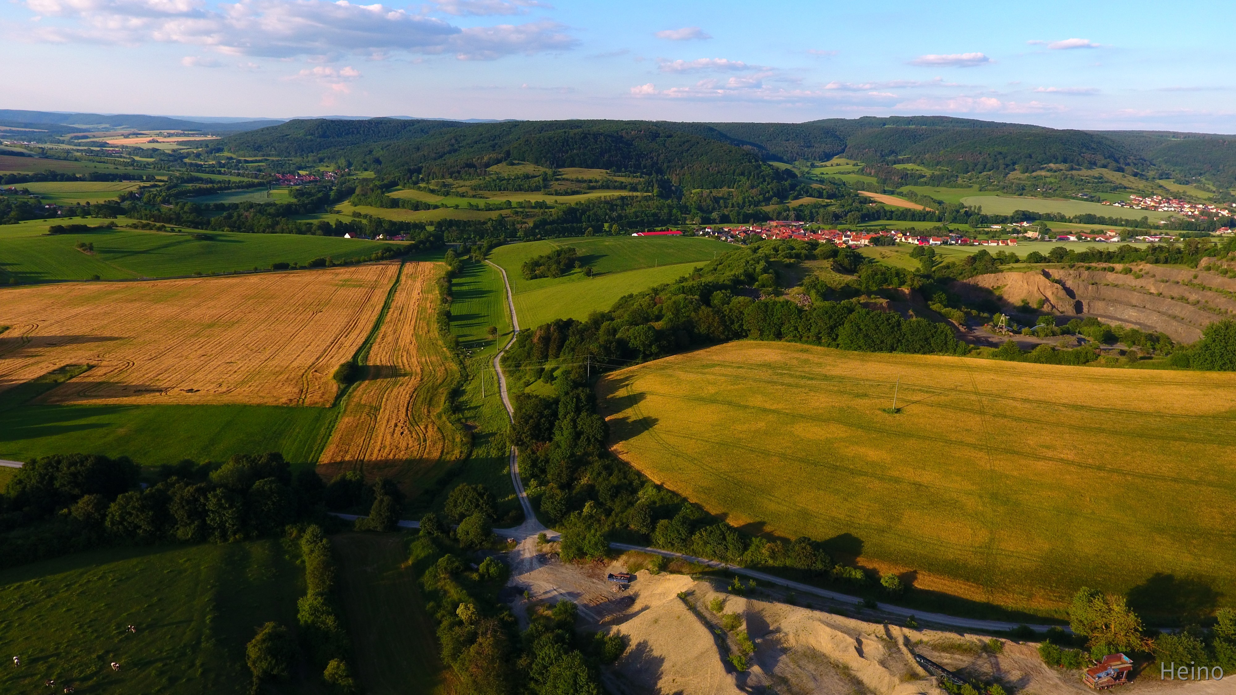 Landschaftsaufnahmen in der Rhön