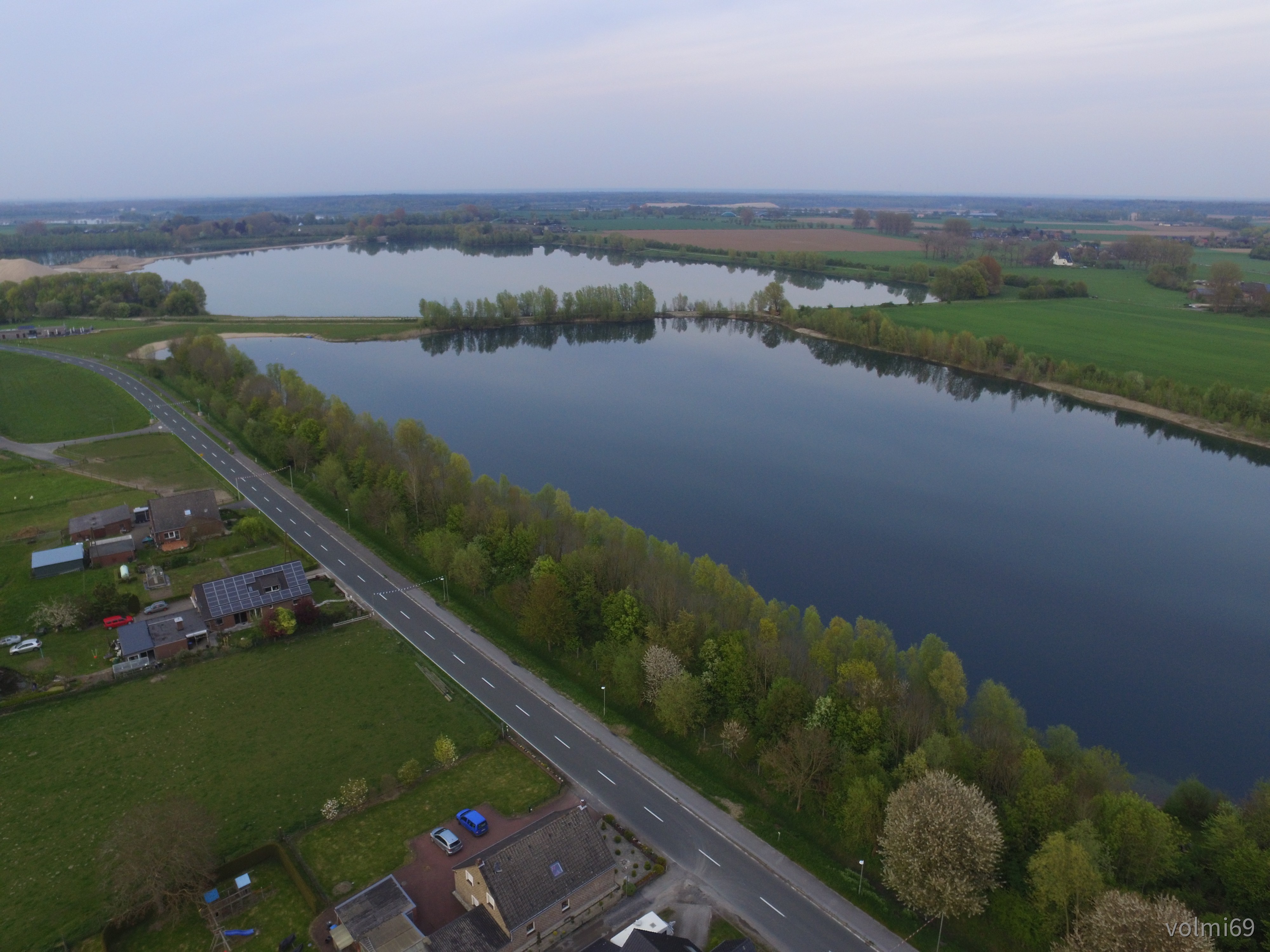 Meine Heimat Bislich von oben