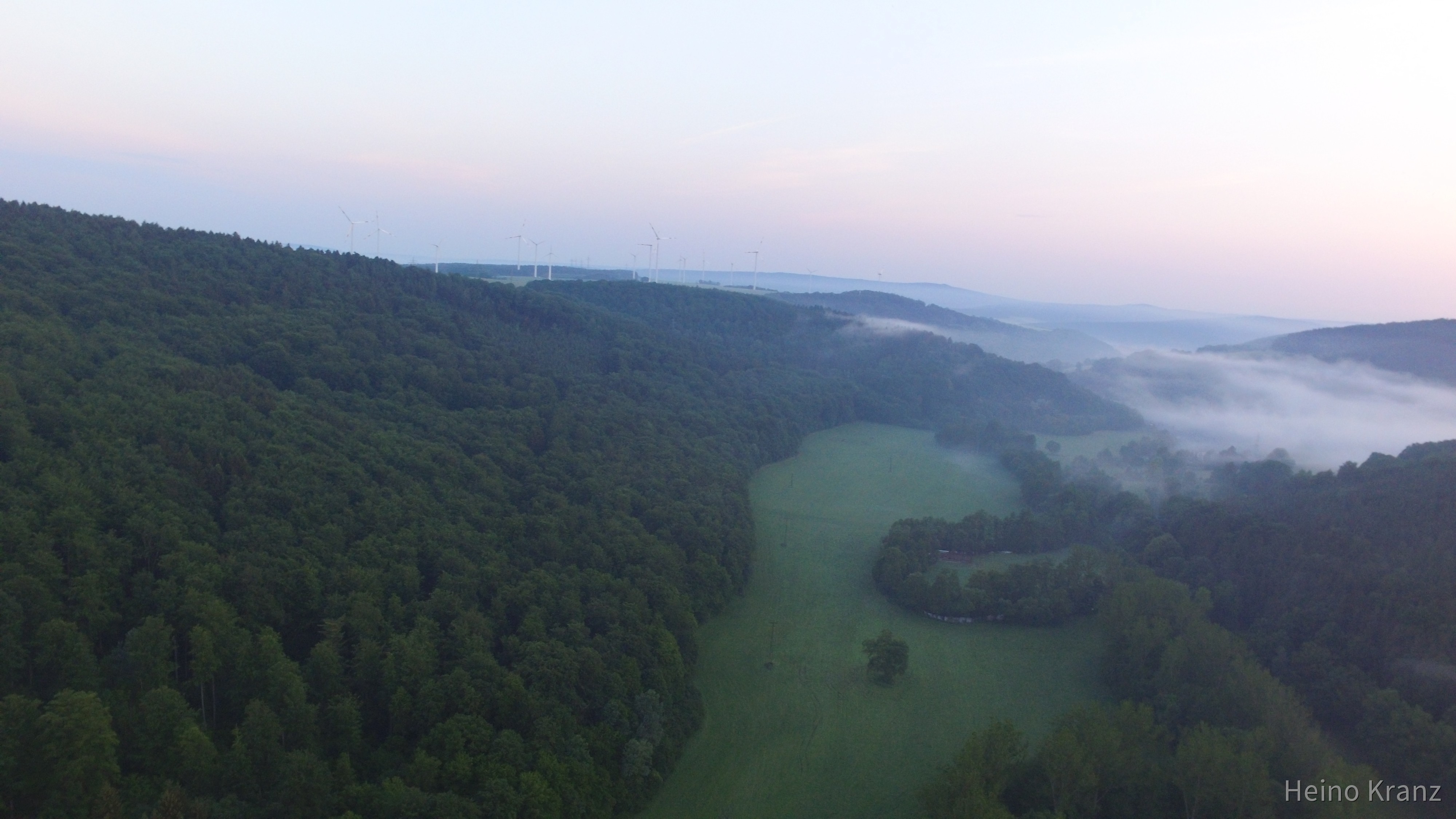 Morgennebel im Feldatal