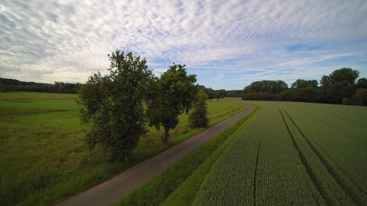 Schönes Wolkenbild