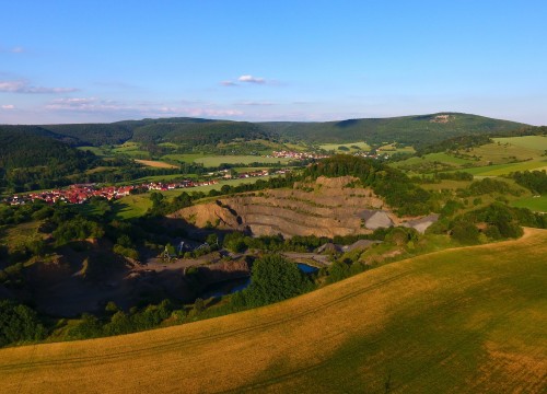 Landschaftsaufnahmen in der Rhön