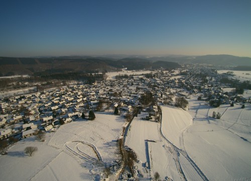 Müsen Hilchenbach im Schnee