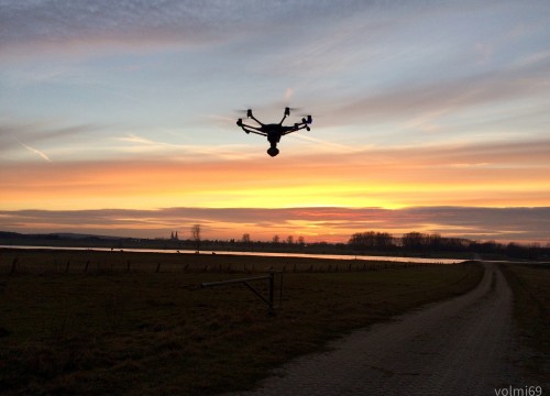 Abendstimmung am Rhein