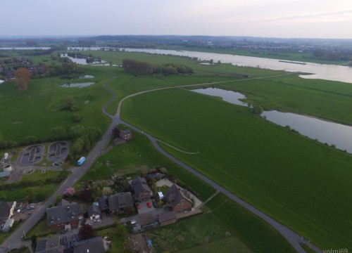 Meine Heimat Bislich von oben