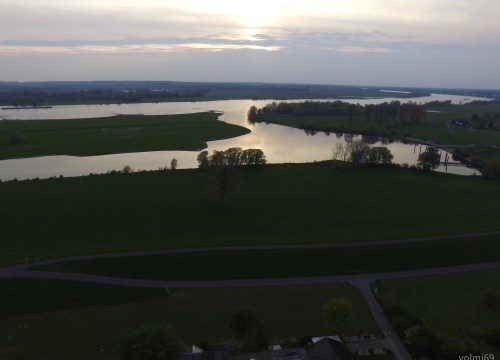 Meine Heimat Bislich von oben