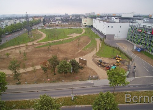 Ein neuer Park entsteht