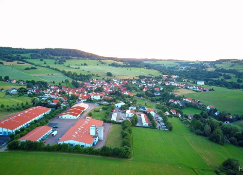 Abends in der Rhön , Empfertshausen