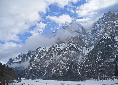 Klöntalersee im Februar