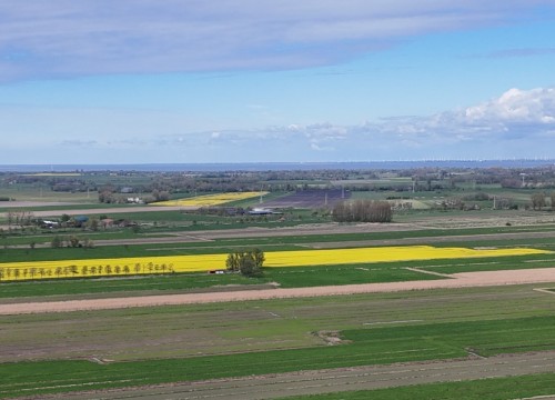 Blick auf die Elbmündung