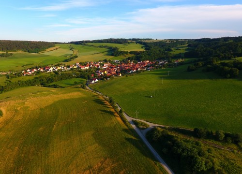 Landschaftsaufnahmen in der Rhön