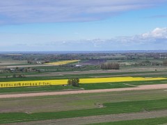 Blick auf die Elbmündung